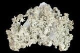 Native Silver Formation in Etched Calcite - Morocco #132419-1